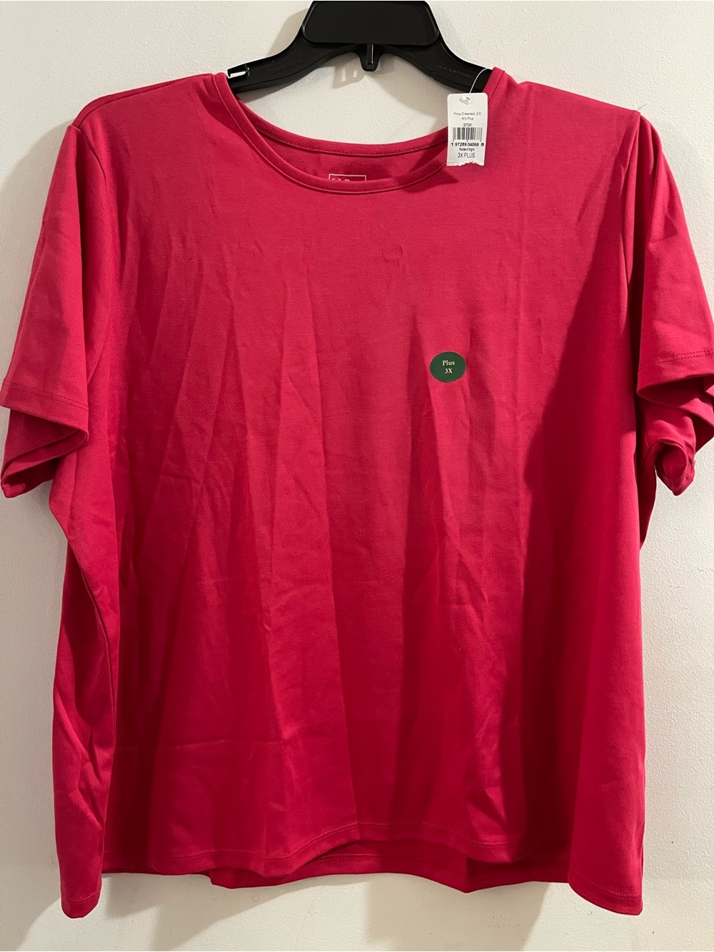 LL Bean Crewneck Women’s T-Shirt - Red 3X